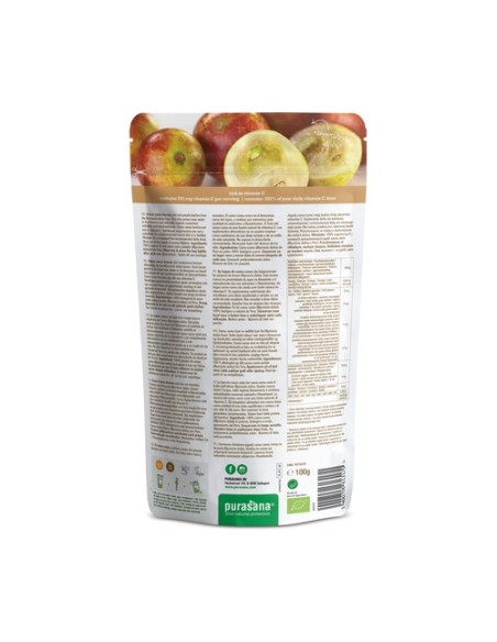 Camu-camu en polvo bio 100 g de polvo Purasana