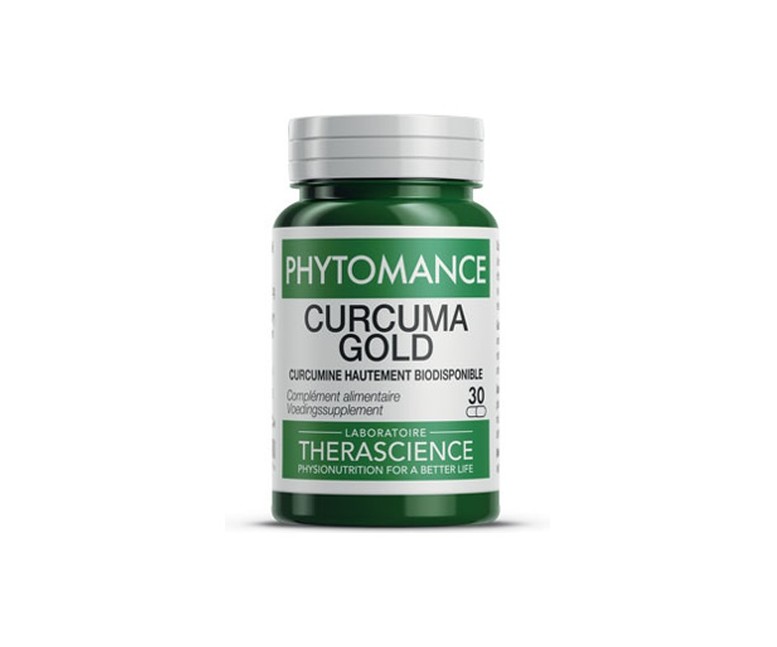 Cúrcuma Gold 30 cápsulas Therascience