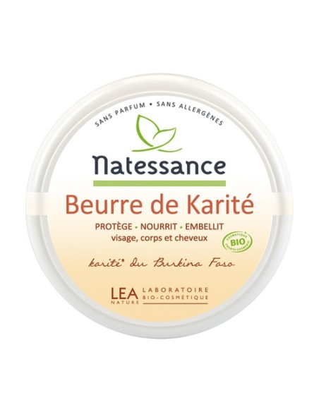Manteca de karité Bio y equitativo 100 g Natessance