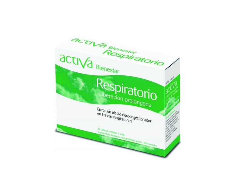Bienestar respiratorio 30 cápsulas vegetales Activa