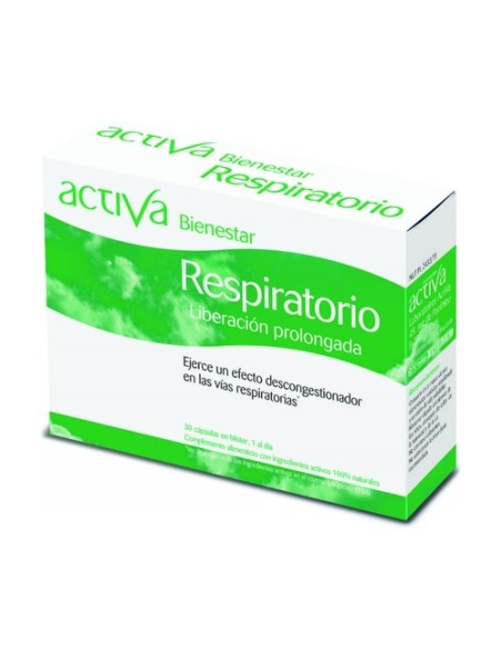 Bienestar respiratorio 30 cápsulas vegetales Activa