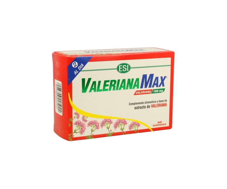 Valeriana max 60 tabletas ESI