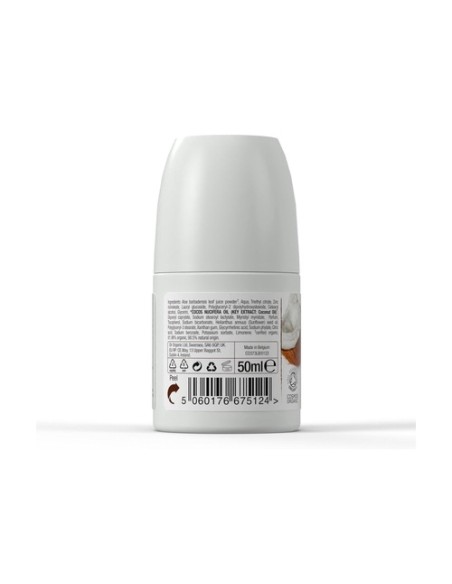 Desodorante Aceite de Coco Virgen Orgánico 50 ml Dr. Organic