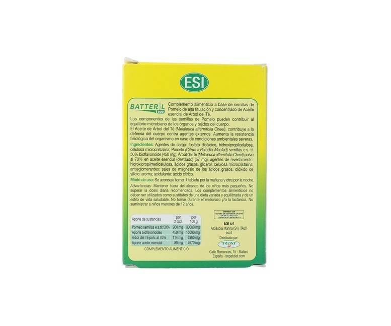 Batteril 900 10 tabletas ESI
