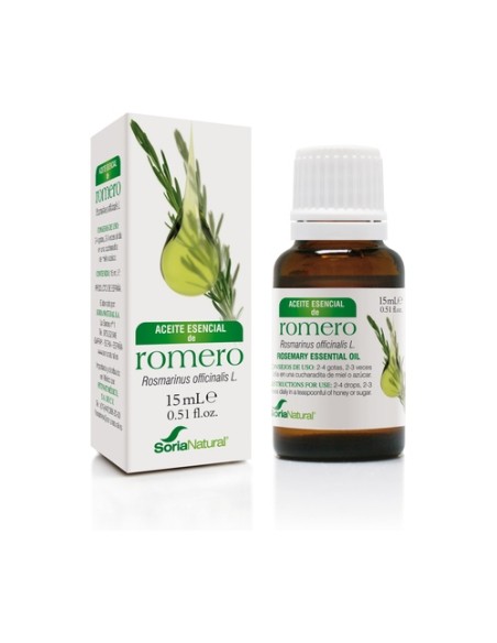 Aceite Esencial Romero 15 ml Soria Natural