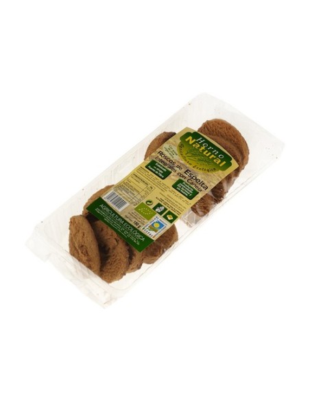 Bio-roscos espelta-canela sin azúcar Eco 180 g (Canela) Horno Natural