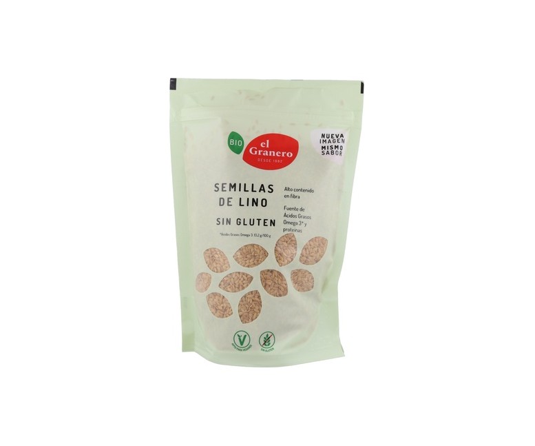 Semillas de Lino Bio 500 g El Granero Integral