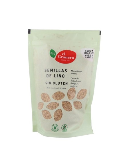 Semillas de Lino Bio 500 g El Granero Integral