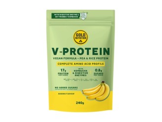 Proteína vegana sabor plátano
