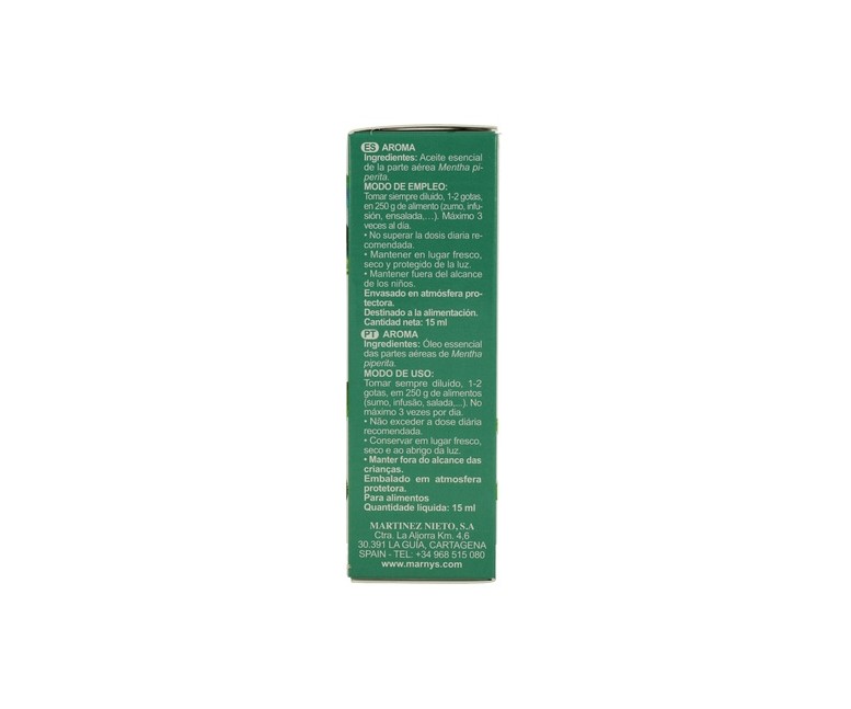 Aceite esencial de Menta piperita 15 ml MARNYS®