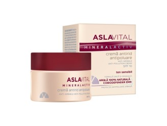 Crema antiarrugas anticontaminación SPF10