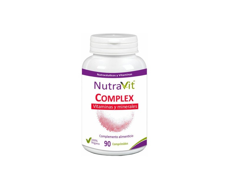 Nutravit complex vitaminas y minerales 90 comprimidos de 1500mg NutraVit
