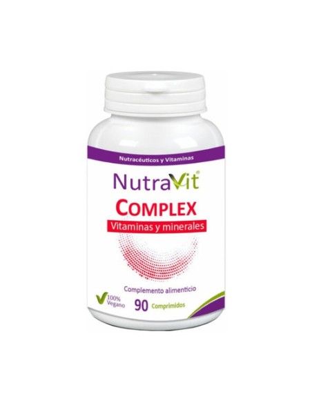 Nutravit complex vitaminas y minerales 90 comprimidos de 1500mg NutraVit