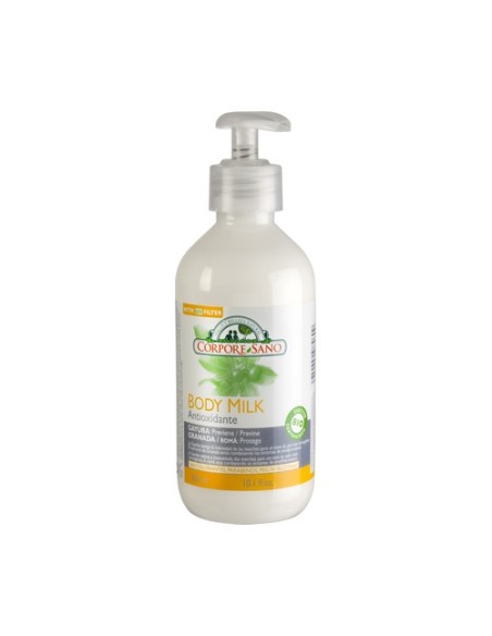 Body Milk Antioxidante (Gayuba y Granada) 300 ml de gel (Granada) Corpore Sano