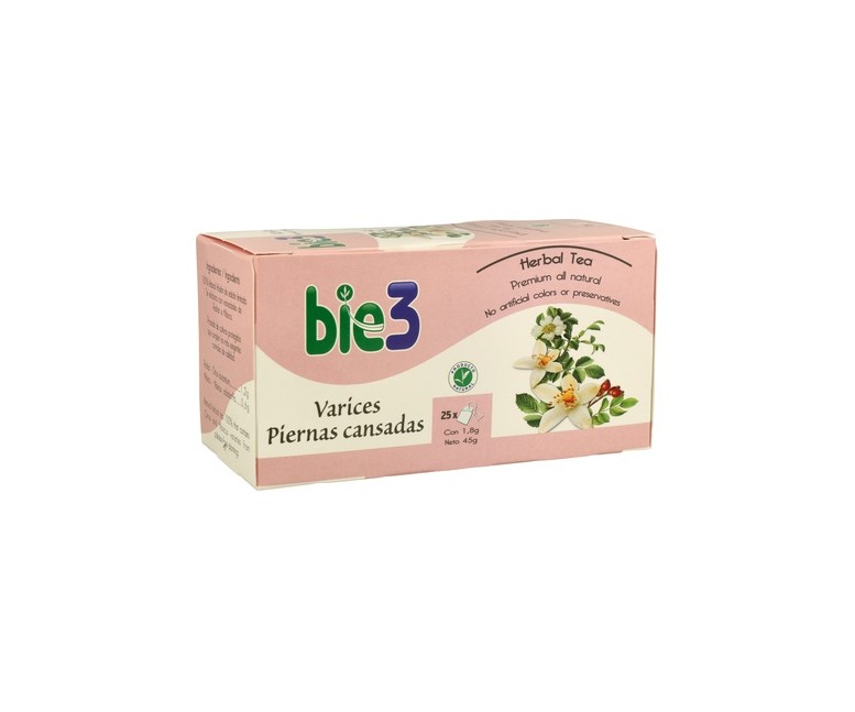 Bie 3 Varices 25 bolsitas infusoras Bio3
