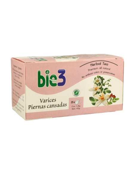 Bie 3 Varices 25 bolsitas infusoras Bio3