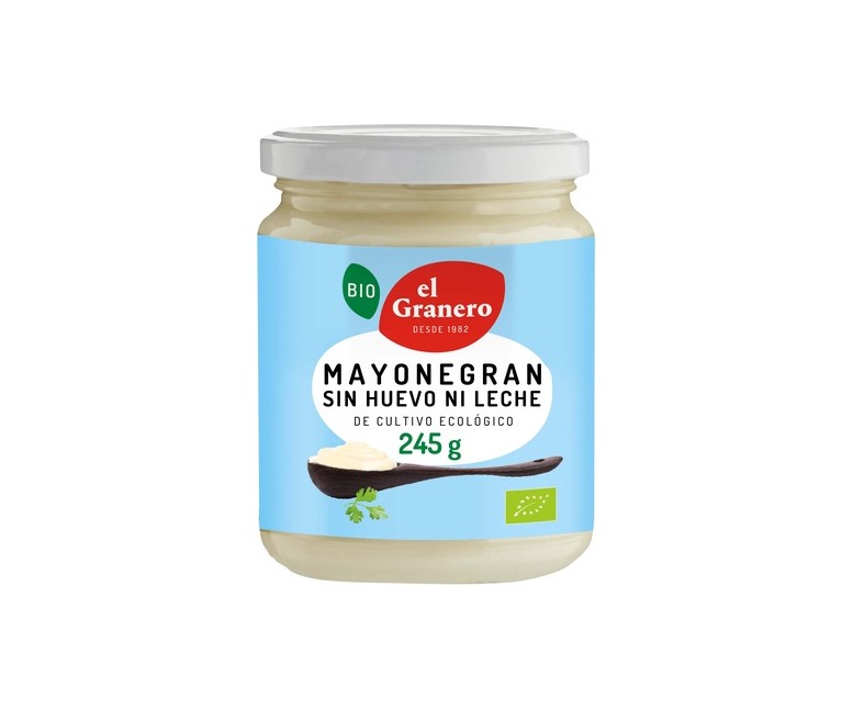 Mayonegran Mayonesa sin Huevo BIO 247 g El Granero Integral