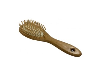Cepillo cabello bambú pequeño