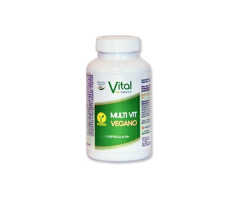 Multivit vegano 60 cápsulas Vital Ballance