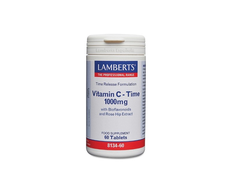 Vitamina C Liberación sostenida 60 tabletas (1000mg) Lamberts