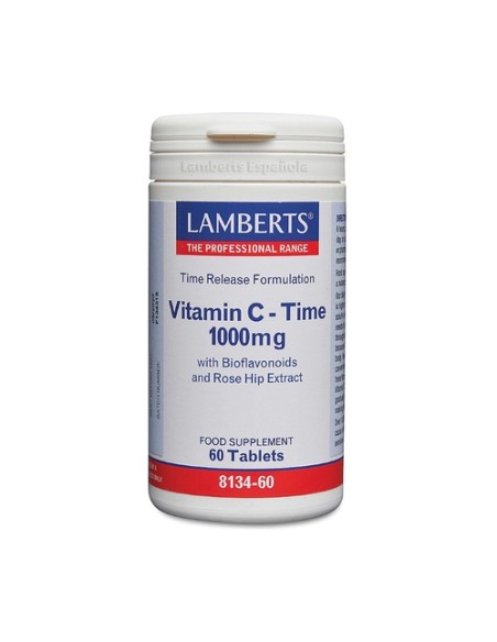Vitamina C Liberación sostenida 60 tabletas (1000mg) Lamberts