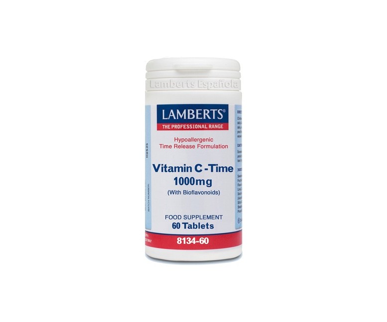 Vitamina C Liberación sostenida 60 tabletas (1000mg) Lamberts