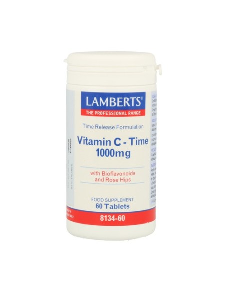 Vitamina C Liberación sostenida 60 tabletas (1000mg) Lamberts
