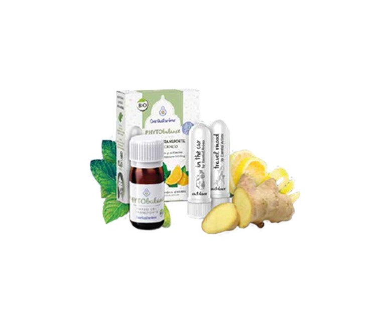 Phyto Balance stick inhaladores conducción atenta y antimareo 5 ml + 2 stick Esential Aroms