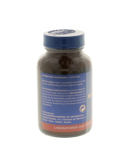 Melatonina Complex 120 comprimidos Gsn
