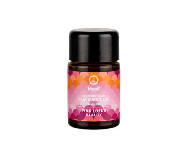 Aceite elixir ayurveda loto rosado equilibrio 10 ml de aceite Khadi