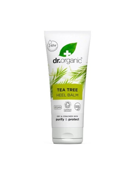 Bálsamo para talones Árbol de Té 100 ml de crema Dr. Organic