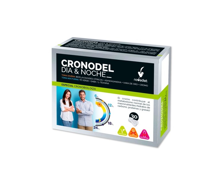 Cronodel 30 cápsulas vegetales Nova Diet