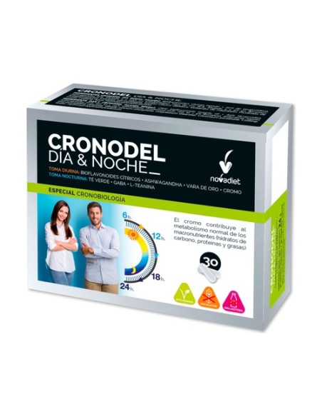Cronodel 30 cápsulas vegetales Nova Diet