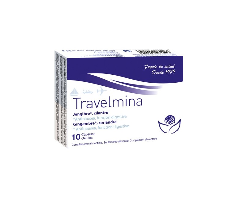Travelmina 10 cápsulas Bioserum