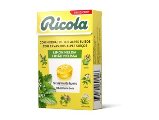 Caramelos de limón y melisa sin azúcar