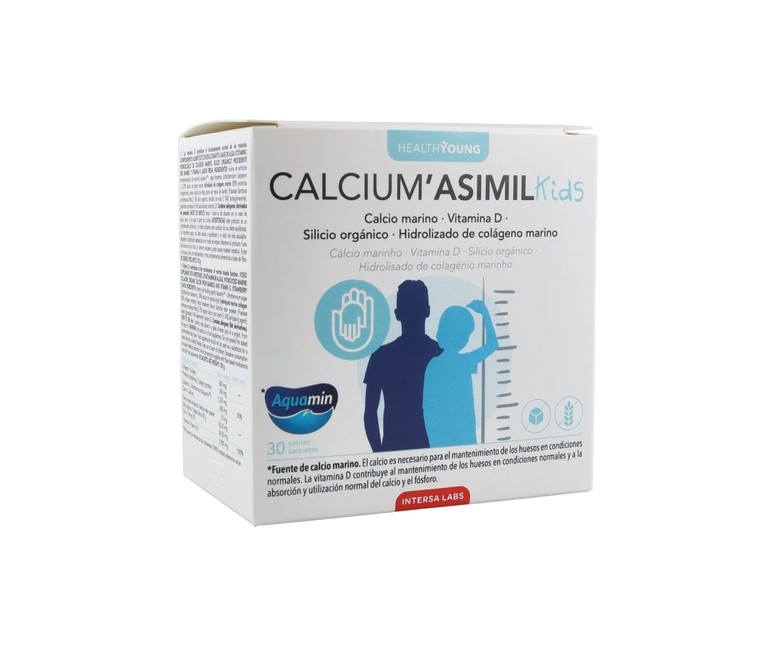 Calcium asimil kids 30 sobres (Fresa) Intersa