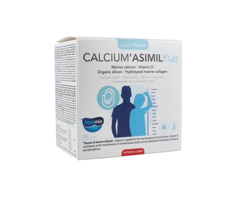Calcium asimil kids 30 sobres (Fresa) Intersa