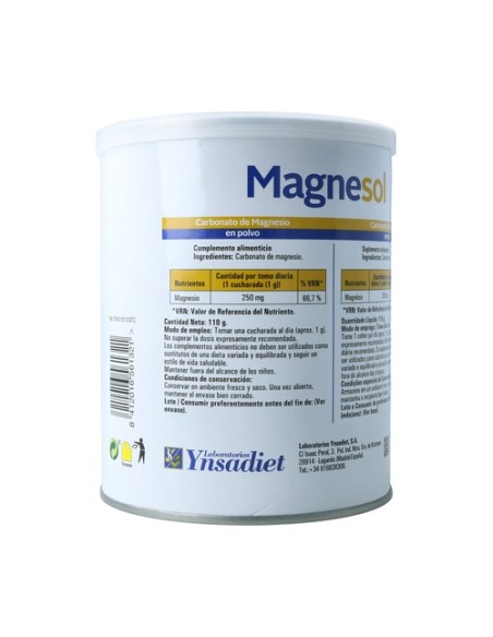 Magnesol 110 g Hijas del Sol