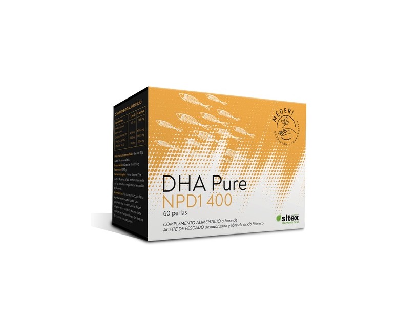 DHA Pure NPD1 400 60 perlas Méderi