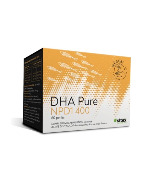 DHA Pure NPD1 400 60 perlas Méderi