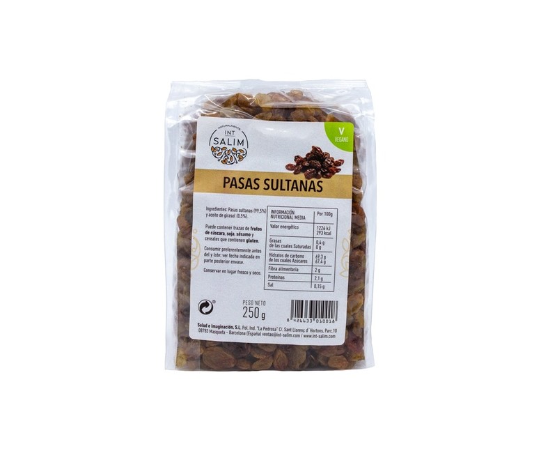 Pasas Sultanas 250 g Int-Salim