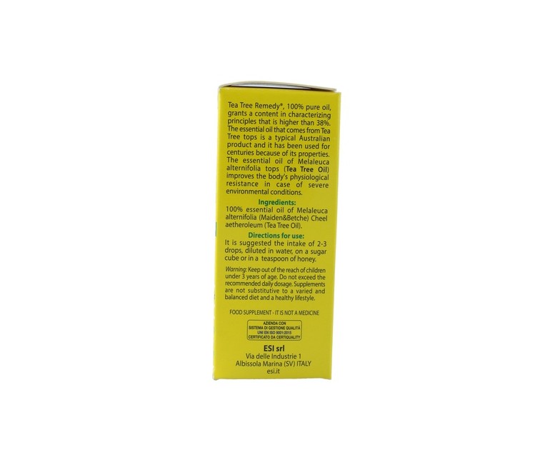 Aceite árbol del té 10 ml de aceite ESI