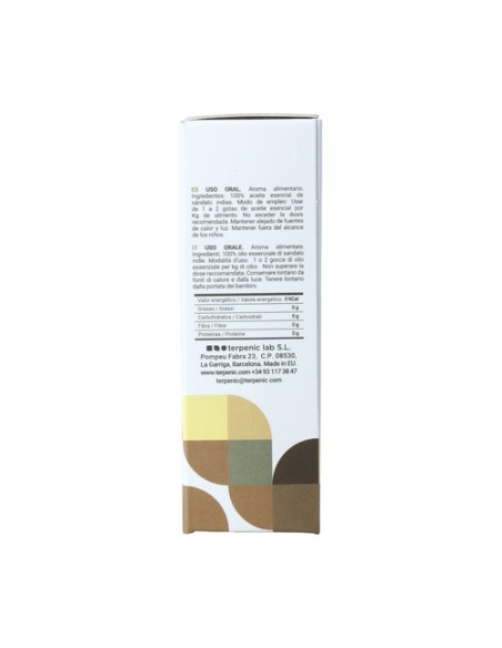 Aceite Esencial Sándalo Indias 10 ml Terpenic