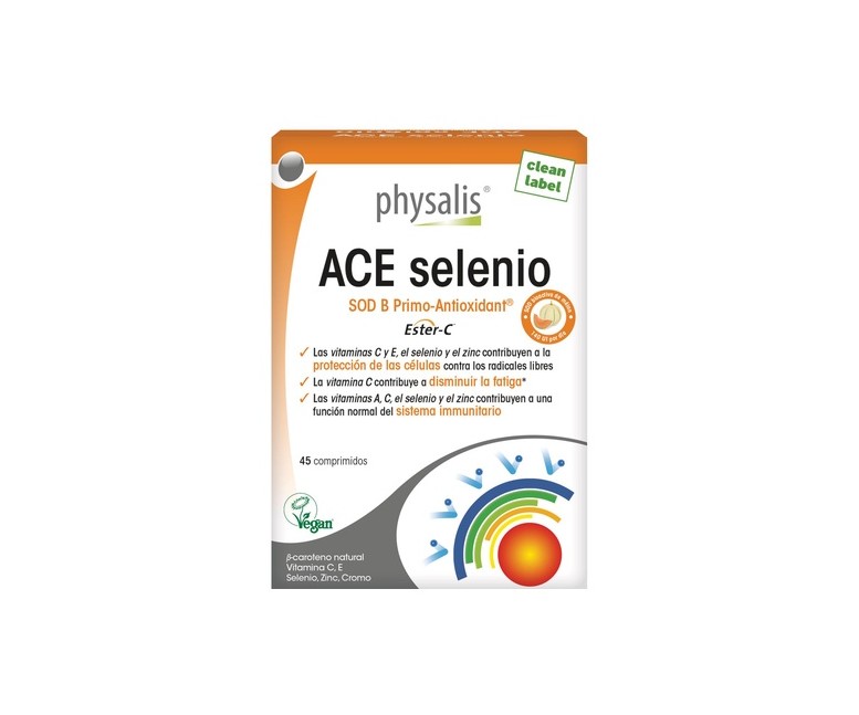 ACE Selenio 45 comprimidos Physalis