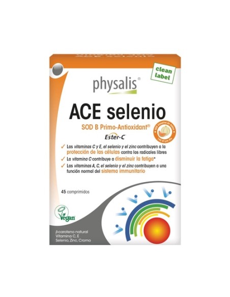 ACE Selenio 45 comprimidos Physalis
