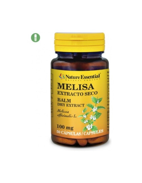 Melisa 100 mg (ext. seco) 50 cápsulas Nature essential