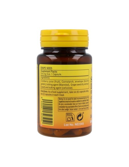 Resveratrol (Semilla de Uva) 50 cápsulas de 50mg Nature essential