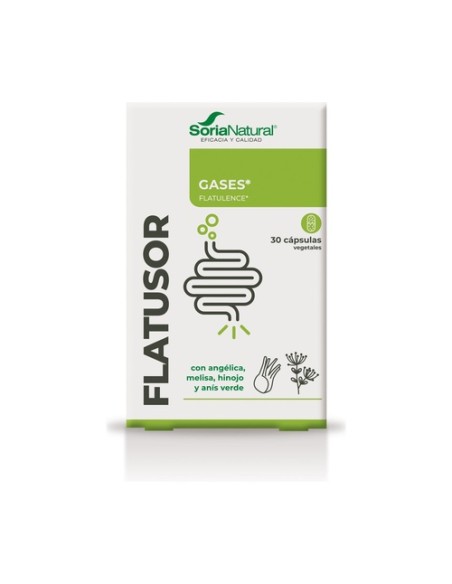 17 C Flatusor (Fórmula XXI) 30 cápsulas Soria Natural