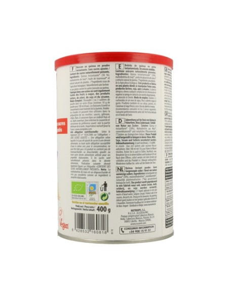 Bebida de Quinoa Bio 400 g Ecomil