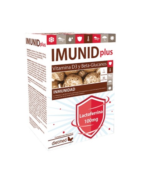 Imunid plus sistema inmunitario 30 comprimidos Dietmed
